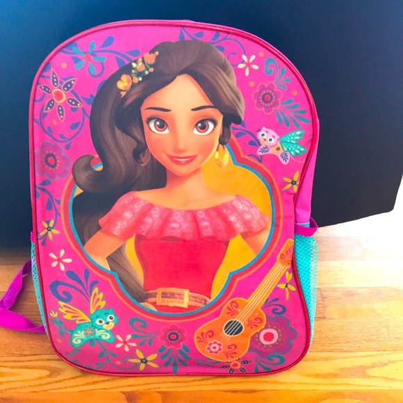 Disney Elena of Avalor Girls Backpack/Book Bag NWOT - Picture 1 of 5